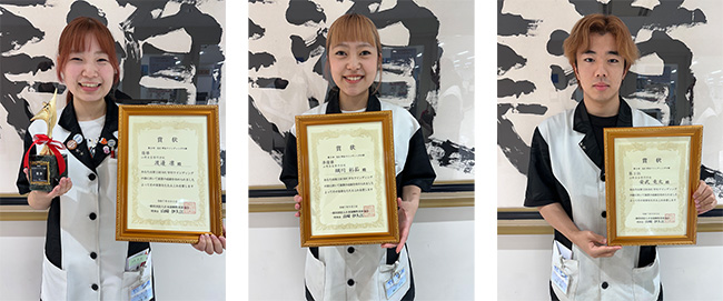 ポンパドール入賞者